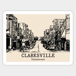 Clarksville - Tennessee Magnet